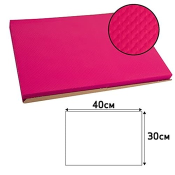Pronappe obrus 304064I Jednorazové prestieranie z reliéfneho a saténového papiera 30 x 40 cm Farba