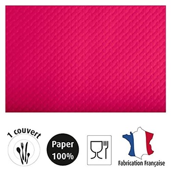 Pronappe obrus 304064I Jednorazové prestieranie z reliéfneho a saténového papiera 30 x 40 cm Farba