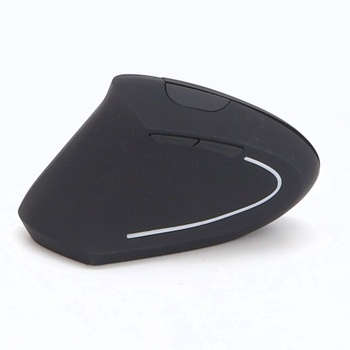 BeWishes Ergonomická myš pre ľavú ruku, 2,4G bezdrôtová vertikálna myš pre ľavákov, ergonomická