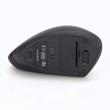 BeWishes Ergonomická myš pro levou ruku, 2,4G bezdrátová vertikální myš pro leváky, ergonomická