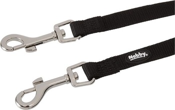 Nobby 78570-05 Klasická spojka, dĺžka 2 x 30 cm; šírka 10 mm, čierna