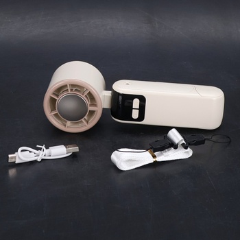 Ručný biely ventilátor Lyppul