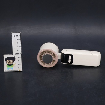 Ručný biely ventilátor Lyppul