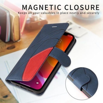 Kožené puzdro pre Samsung Galaxy S25 5G s ochranou displeja, prémiové flipové puzdro, [slot na