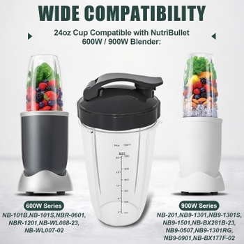 Odšťavňovač Gekufa s mixérem Nutribullet 600