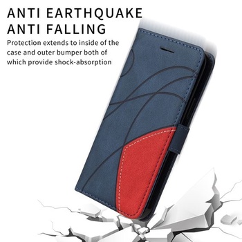 Kožené puzdro pre Samsung Galaxy S25 5G s ochranou displeja, prémiové flipové puzdro, [slot na