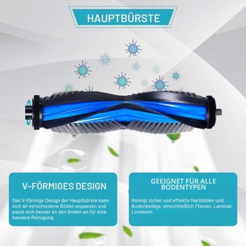 Súprava príslušenstva pre robotický vysávač Ecovacs Deebot T80 Omni/X8 PRE OMNI/X8 Omni, diely, 1