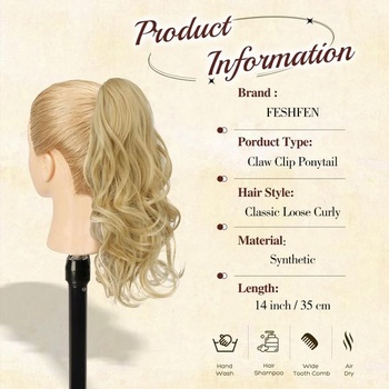 Príčesok FESHFEN cop blond