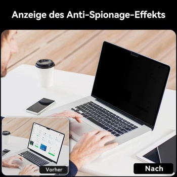 IPROKKO 360° ochranný kryt obrazovky pro MacBook Air 15 palců (2023-2026, M2 M3 M4 M5), samolepicí