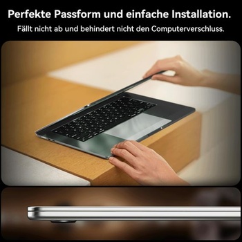 IPROKKO 360° ochranný kryt obrazovky pro MacBook Air 15 palců (2023-2026, M2 M3 M4 M5), samolepicí