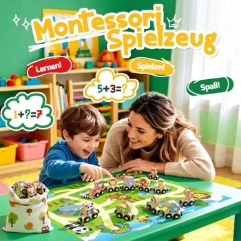 WEARXI Hračka pre chlapcov a dievčatá vo veku 1, 2, 3 roky, magnetický vláčik, drevená hračka,