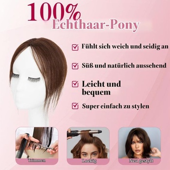 Dámská paruka My-Lady clip in Pony