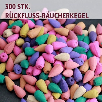 300 ks vonných tyčinek s protiproudem, přírodní aromatické tyčinky, mix 9 různých vůní