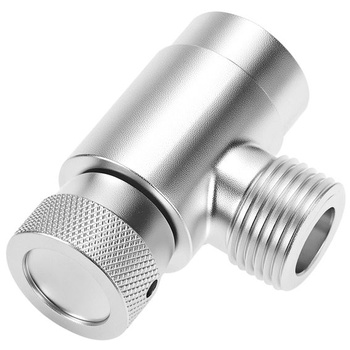 Adaptér QWORK® pre hliníkovú fľašu s CO2 z TR21-4 na W21.8-14 pre automaty na sódu, ideálny pre