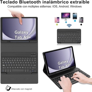 Puzdro s klávesnicou IVEOPPE Tab A9 Plus
