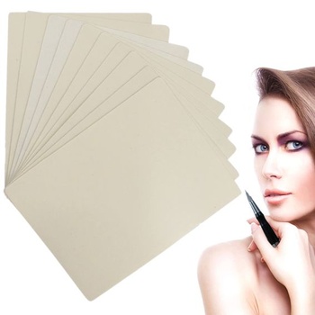 10 ks silikonových nácvikových tetovacích kůží na microblading, tloušťka 1 mm, pro začátečníky a