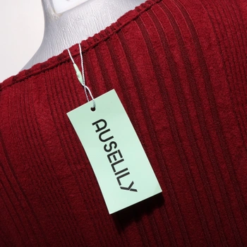 Šaty AUSELILY vínové veľ. XL