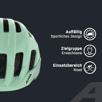 Cyklistická prilba Alpina Paranus, zelená S