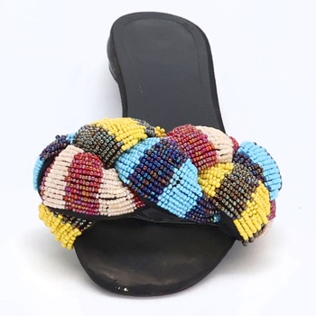 Dámske šľapky multicolor veľ. 37