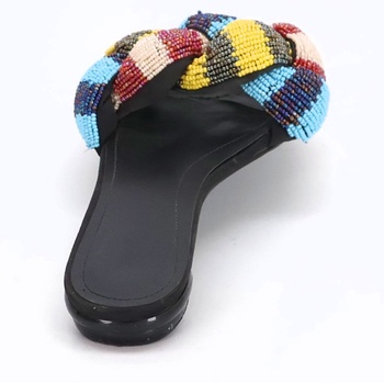 Dámske šľapky multicolor veľ. 37