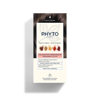 Permanentná farba na vlasy Phyto Paris 4 Gaštanová je…