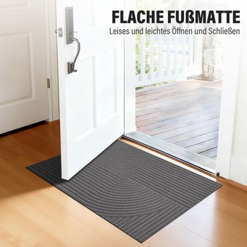 Rohožka FEOMOS sivá 60 x 90 cm