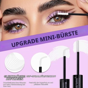 Lepidlo na riasy WENDY LASHES, priehľadné lepidlo, 2 v 1, riasy na riasy, riasy na nosenie vlastnej výroby