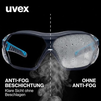 Uvex pheos nxt guard - Ochranné brýle - Ochranné brýle se 100% UV ochranou - Vnitřní strana s