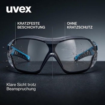 Uvex pheos nxt guard - Ochranné brýle - Ochranné brýle se 100% UV ochranou - Vnitřní strana s