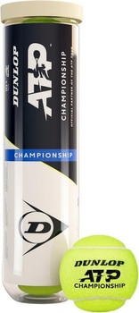 Tenisové loptičky DUNLOP ATP Championship - na antuku, tvrdý povrch a trávu 2 x 4 loptičky