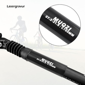 TRIWONDER Podložka sedlovky bicykla 100 mm, Redukčné objímky sedlovky, Adaptér z hliníkovej