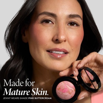 LAURA GELLER New York Baked Blush-n-Brighten Marbled Blush Powder, ľahký krémový púder na lícenku