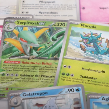 Balíček mini plechoviek PoKéMoN, 50 rôznych kariet, 1 náhodne vybraná extrémne vzácna herná minca