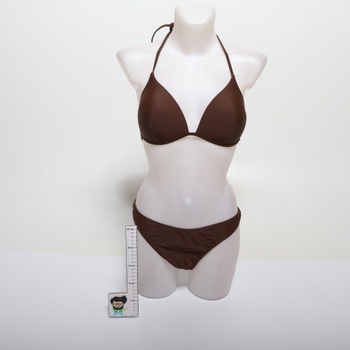 Dámske bikiny GORGLITTER hnedé, veľ. M