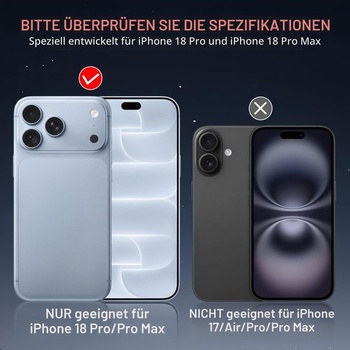 Diruite Camera Protector pre iPhone 18 Pro/18 Pro Max (Polar 18 Pro/18 Pro Max)