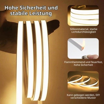 LED pásik Sucikorio 230 V stmievateľný silikón