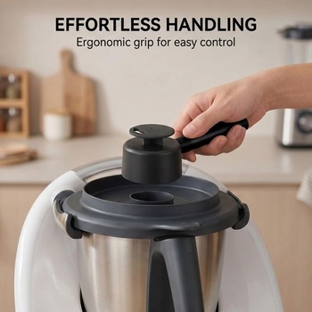 Přepínač páry kompatibilní s Thermomix TM7, černý, 18,7 x 8 x 5,8 cm