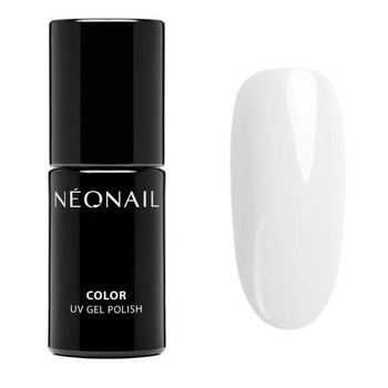 UV lak na nechty NÉONAIL 7,2 ml - Biely - Snehová kráľovná - Farby NÉONAIL - UV lak - Gélové nechty -