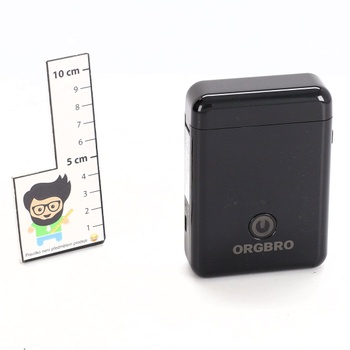 Tlačiareň štítkov ORGBRO X1, mini Bluetooth termálna tlačiareň štítkov, samolepiaci štítkovač, prenosný