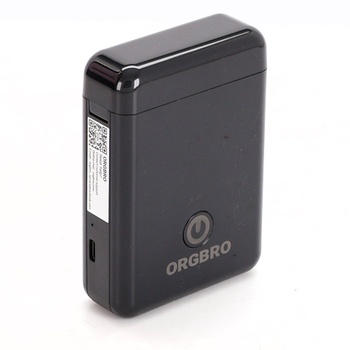 Tlačiareň štítkov ORGBRO X1, mini Bluetooth termálna tlačiareň štítkov, samolepiaci štítkovač, prenosný
