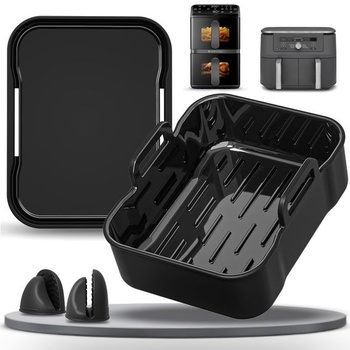 Silikónová vložka do formy s vekom pre fritézu Philips Airfryer 4000 Series Stacked Dual Basket