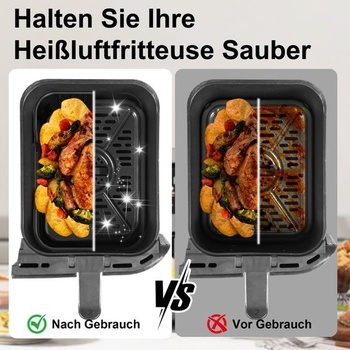 Silikónová vložka do formy s vekom pre fritézu Philips Airfryer 4000 Series Stacked Dual Basket