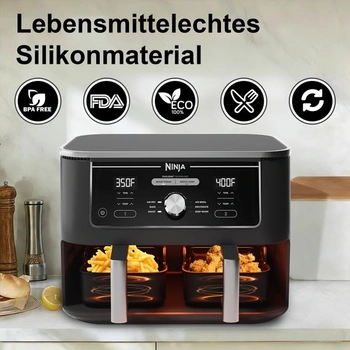 Silikonová vložka do formy s víkem pro fritézu Philips Airfryer 4000 Series Stacked Dual Basket
