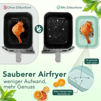 Príslušenstvo k fritéze Ninja Airfryer 18-dielna sada pre AF400EU, silikónové formy, grilovací rošt