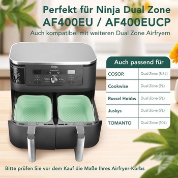 Príslušenstvo k fritéze Ninja Airfryer 18-dielna sada pre AF400EU, silikónové formy, grilovací rošt