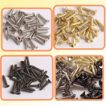 Sada malých šroubů M2,5, 1600 kusů, vruty do dřeva, samořezné šrouby 6 mm, 8 mm, 10 mm, plochá