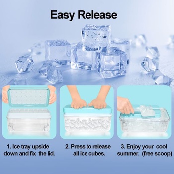 Nádoba na ľad Quelien QU-Blue ice tray