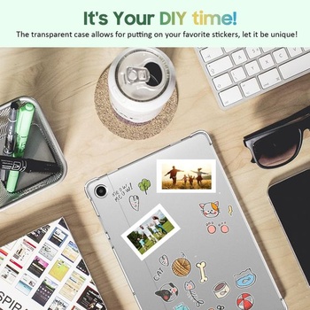 Priehľadný kryt TiMOVO pre Samsung Galaxy Tab A11+/A11 Plus 11 palcov 2025 Galaxy Tab A11+ 11 2025