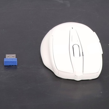 Bezdrôtová myš TECKNET, 2,4G optická myš, 2600 DPI s 5 nastaviteľnými úrovňami ergonomická myš pre