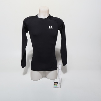 Pánský sportovní top s dlouhým rukávem Under Armour Ua Hg Armour Comp Ls, prodyšný top s dlouhým